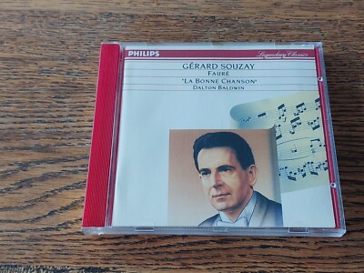 Gerard Souzay Faure La Bonne Chanson CD in VGC Dalton Baldwin