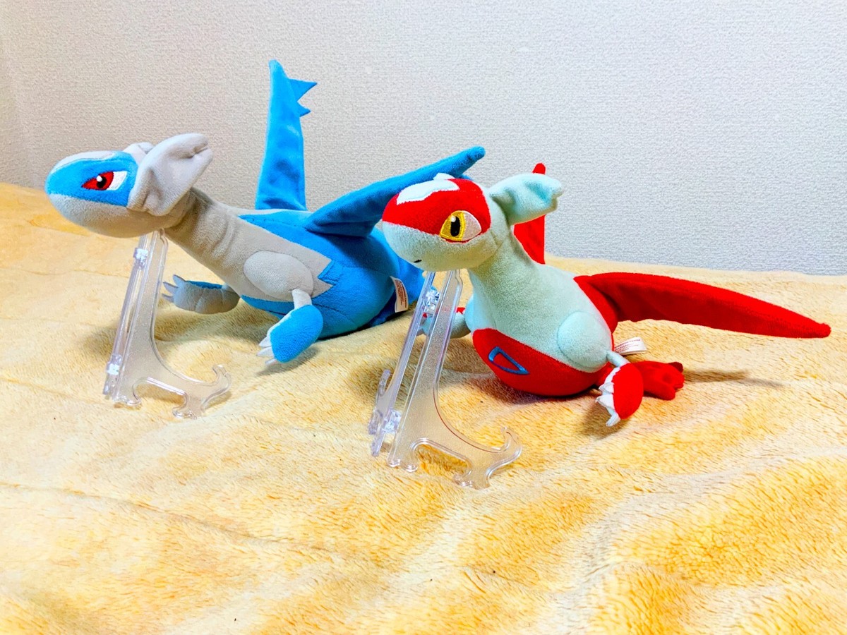 2002 Latios Giant Plush ラティオス ぬいぐるみ TOMY ポケモン レトロ