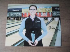 Giselle Poss PWBA Bowler Bowling Signed Autographed 8 x 10 Photo
