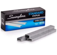 Swingline S.F. 1 Standard Economy Chisel Point 210 Full Strip Staples 5,000/Box
