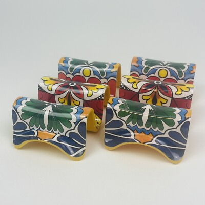 Prepara Melamine Plastic Festive Multi Taco Holder Set Of 2