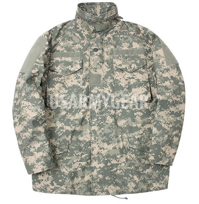Made in USA ACU MILITARY FIELD JACKET ARMY DIGITAL CW COAT M65 w