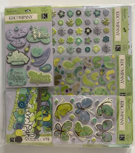 K & Company 12x12 Scrapbook Kit-Variations-Sea Glass, Baby Boy, Poppy Seed, More - Picture 5 of 84