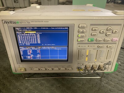 Anritsu MP1570A Sonet/SDH/PDH/ATM Analyzer Opt 2, 11