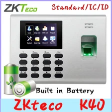 ZKteco K40 Access Control TCP/IP USB Clock Biometric Fingerprint Time Attendance