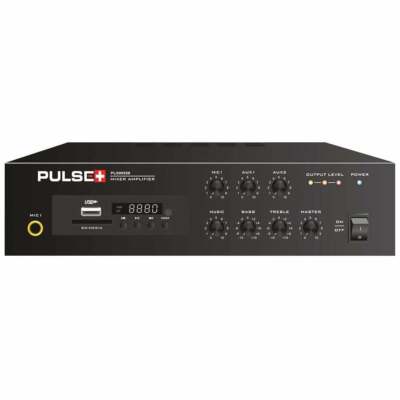 Pulse 60w Kompakt 100v Verstärker mit MP3 und Bluetooth