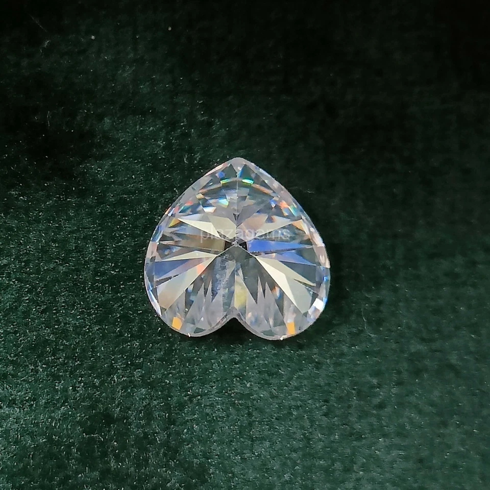 EGL Diamond 5.2 Ct Lab-Grown CVD Diamond Heart Cut D Color VVS1 Clarity Gem 5OSN - Image 2 of 4