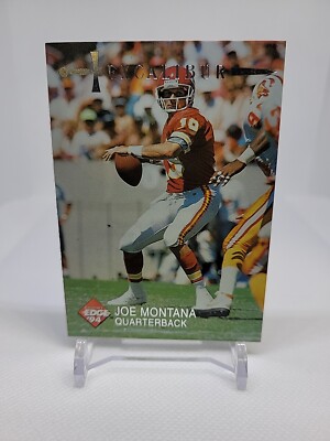 1994 Collector's Edge Joe Montana Excalibur S#071001 #33 Kansas City Chiefs 
