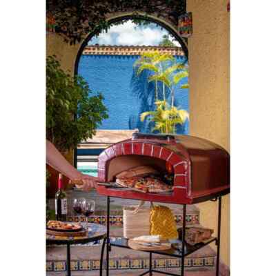 (2nd REDUCTION) Pizza Oven (Outdoor) (Wood Burning (Talavera)) (Brick Design)