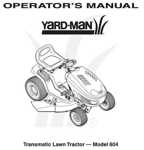 Yardman mower manual outlet