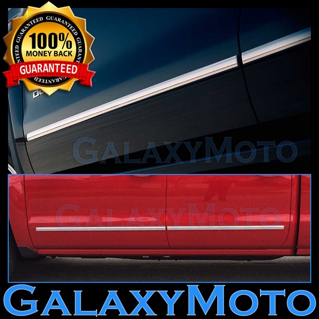 07-13 Tundra Double Cab 4 Door Replacement Chrome Body Side Molding