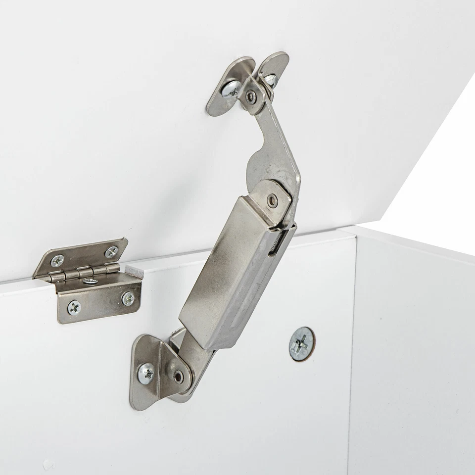 2 PIEZAS Caja Entrada Almacenamiento Cofre Banco Seguridad Bisagra Organizador Muebles Dormitorio Foto 4 de 4