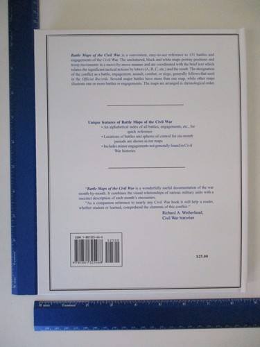 Battle Maps of the Civil War - hardcover - Picture 2 of 6