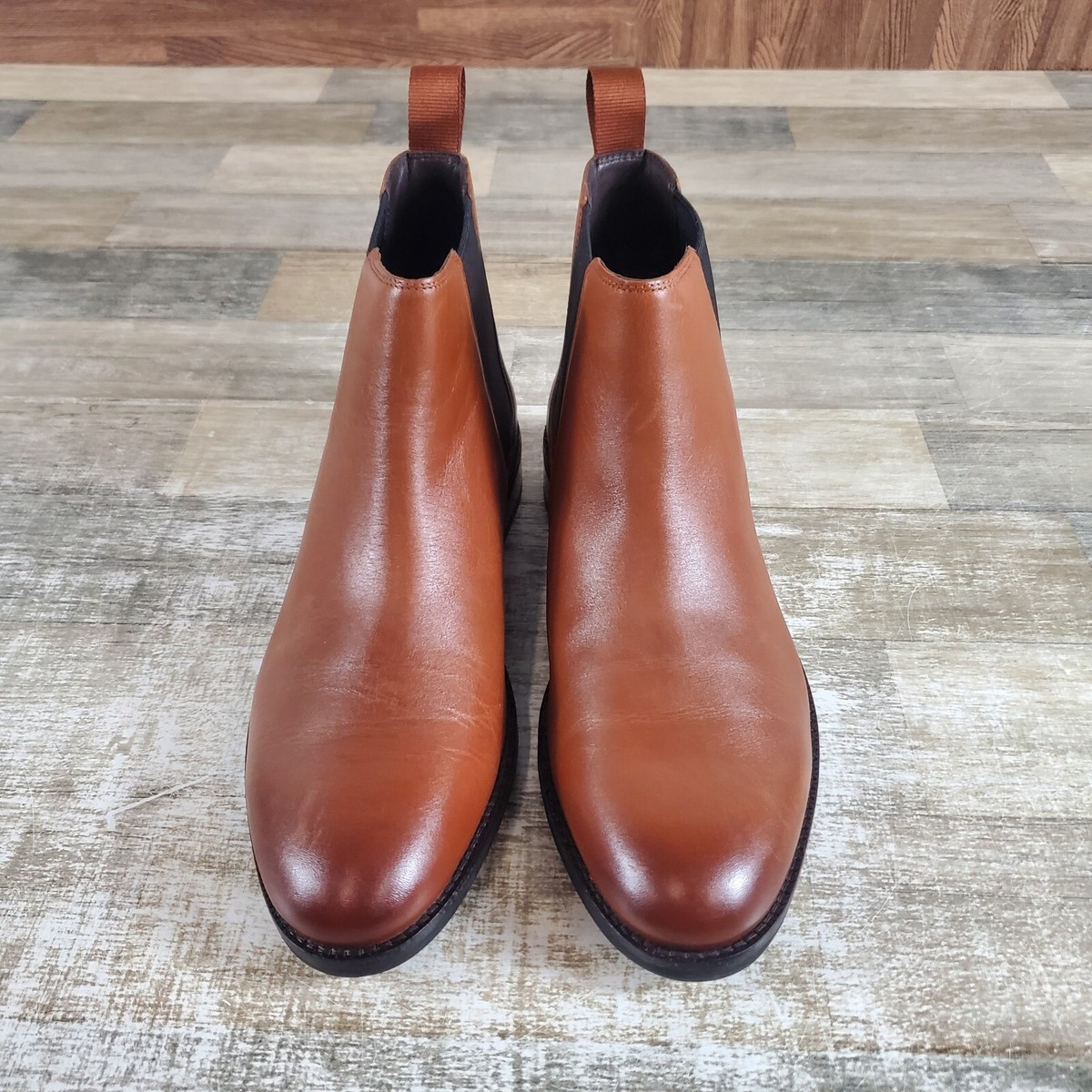 Cole Haan Grand+ Mens Chelsea Boots Sz 8 M British Tan  display picture 1