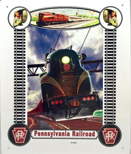 PRR GG1 SIGN / Pennsylvania Railroad, Train