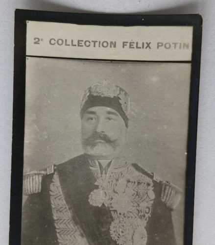 1908 MOHAMMED EL HADJ Bey de Tunis Felix Potin Card 2nd series Carte Tunisie - Foto 4 di 6