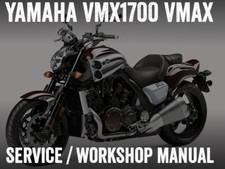 Yamaha VMX 1700 VMAX V-MAX Repair Workshop Service Manual PDF File