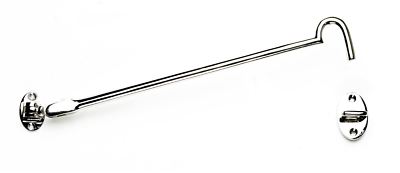 4'' Silent Typ hell Chrom Kabinenhaken mit Halter