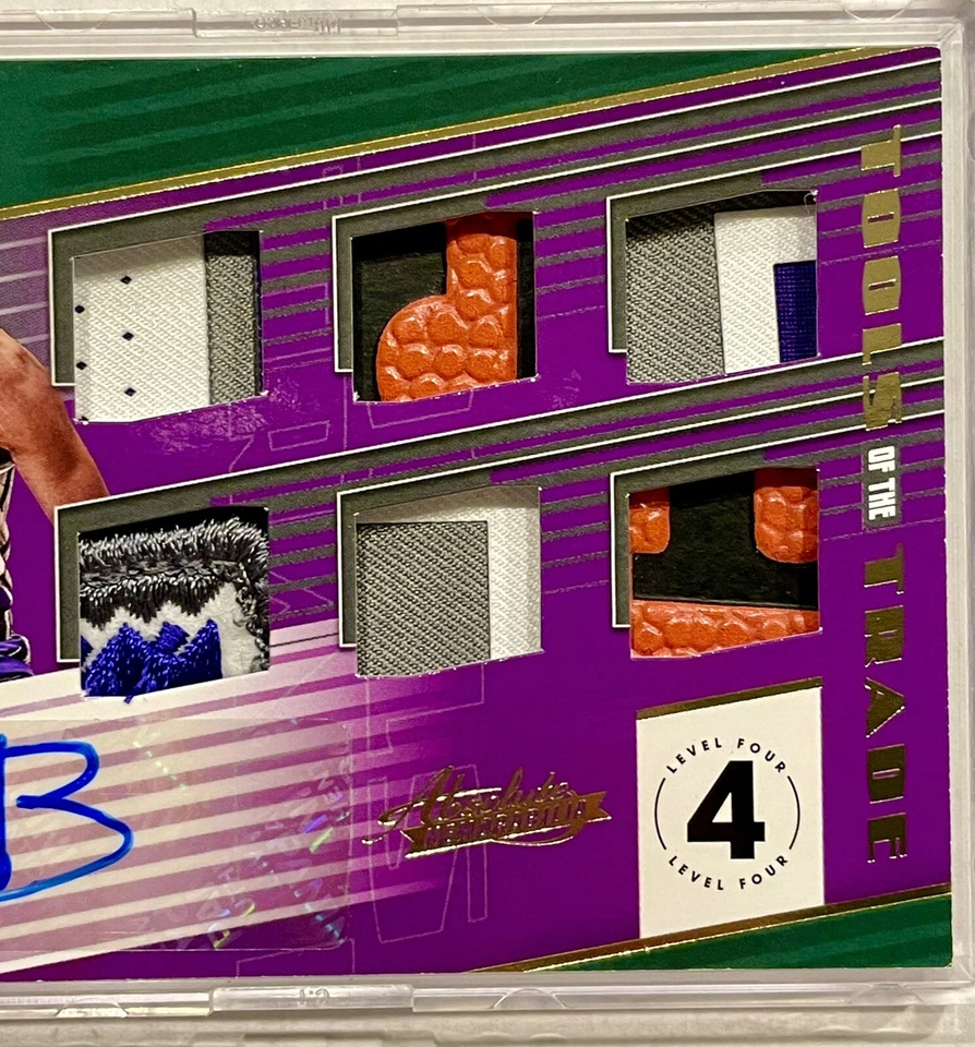 MARVIN BAGLEY 2018-19 Panini Absolute Memorabilia Rookie Jersey Auto #'d 1/5 🔥 - Image 4 of 4