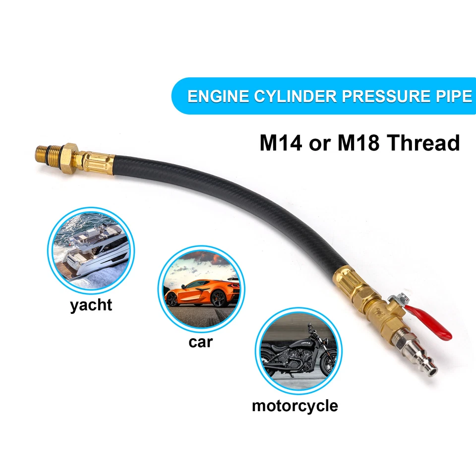 Herramienta de manguera de retención de aire compresor de resorte de válvula de motor LS para GM Chevy LS1 LS3 LS6 Foto 3 de 4