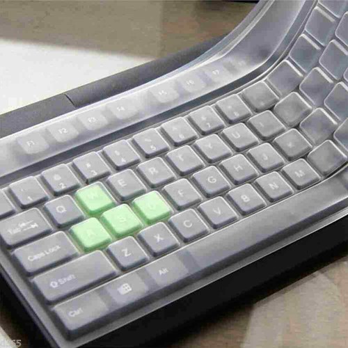1PCS Universal Klar Tastatur Haut Beschützer Silikon Desktop DE RDE L0X8 - Afbeelding 5 van 10