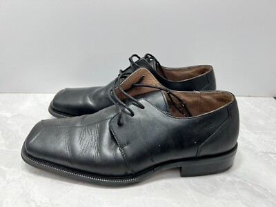 Fratelli Select Mens Loafer Dress Shoes Black Leather Slip  display picture 1