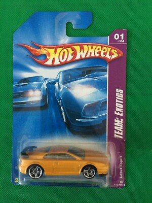 Hot Wheels Team:Exotics Lotus Esprit Yellow New Team Exotics B86