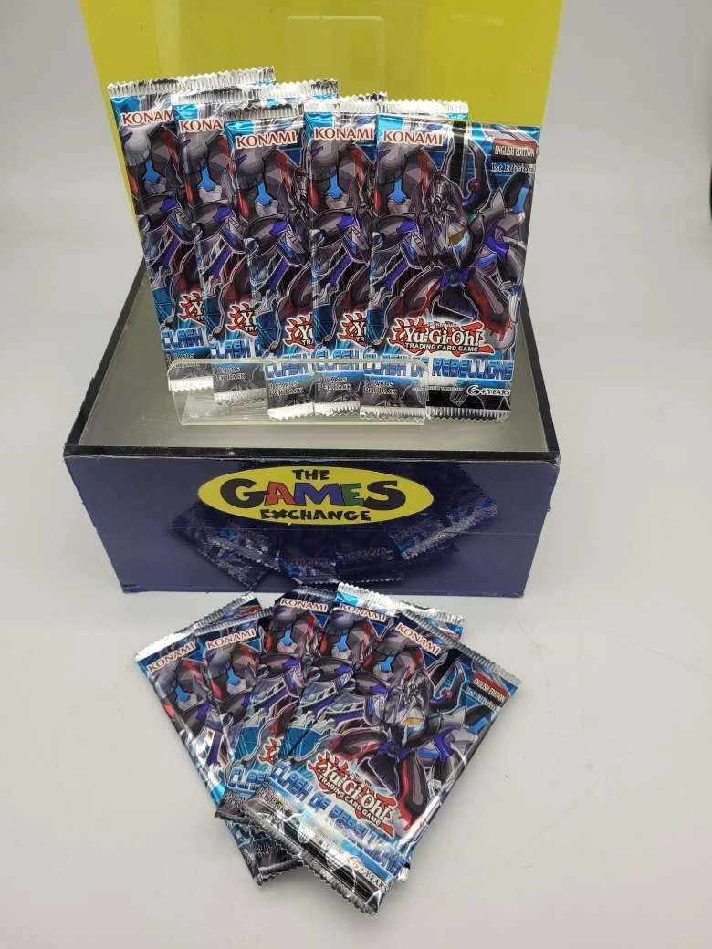 Yu-Gi-Oh! TCG Clash of Rebellions Sealed Collectible Card Game Packs in English for sale | eBay Yu-Gi-Oh! TCG Clash of Rebellions Sealed Collectible Card Game Packs in English for sale | eBay