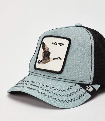 Goorin Bros The Farm Animal Trucker Golden Egg Goose Duck Green