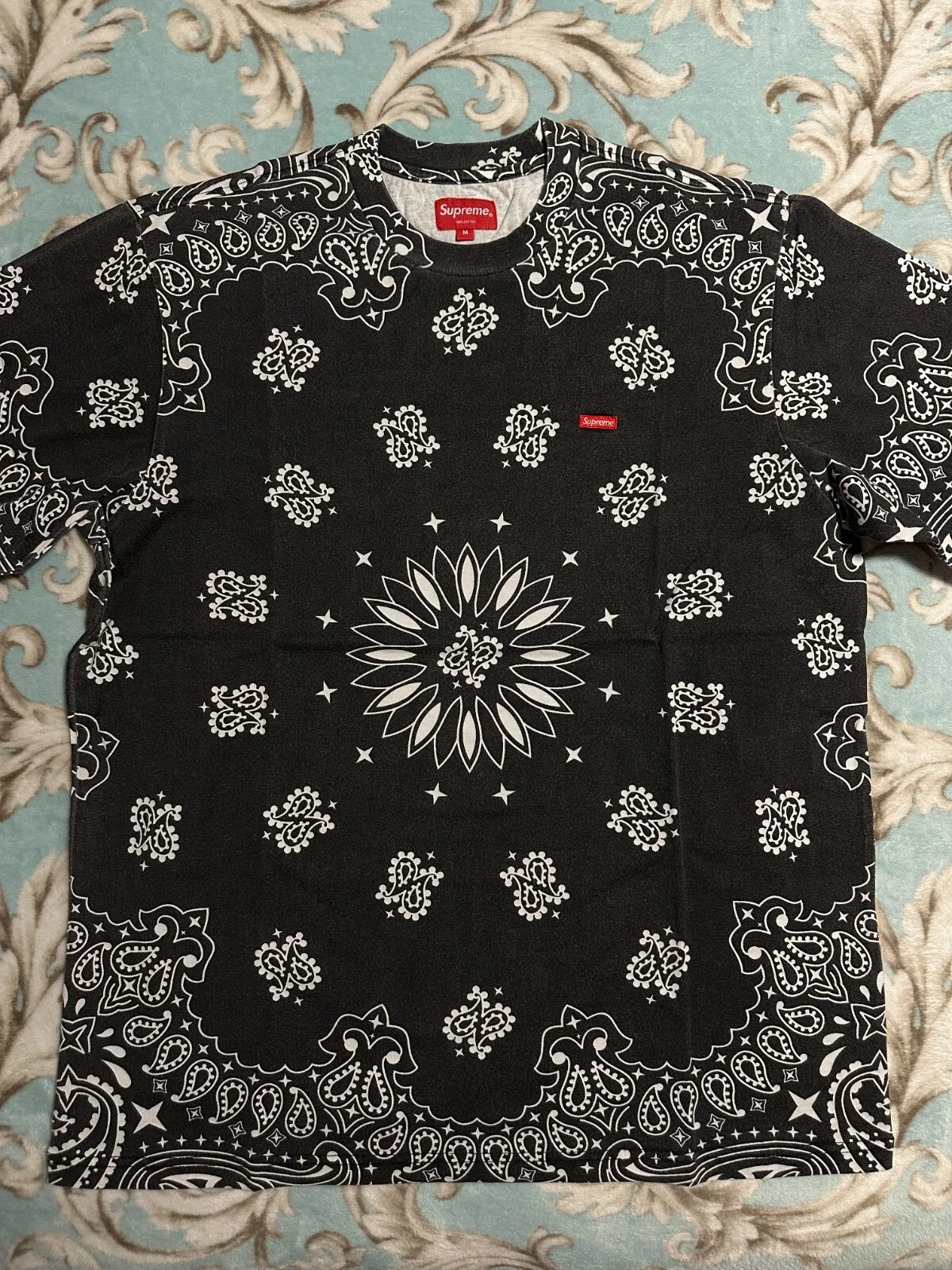 SUPREME STREET SCENE JACQUARD S/S TOP (MOYEN) MAILLOT FW20 BASEBALL FOOTBALL TOP