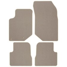 Velours Fußmatten für Peugeot 208 II ab Bj. 2019 Passform Automatten STD BEIGE