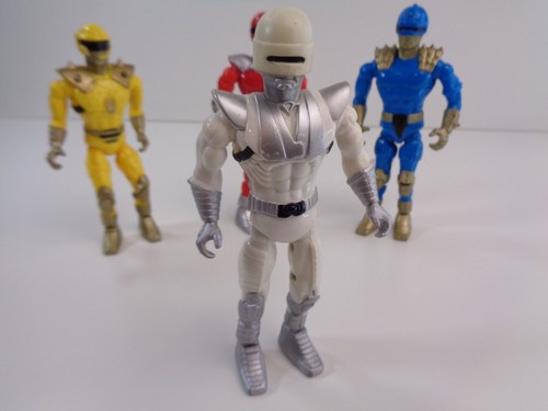 1991 Lanard Toys Atomic Power Ranger Warriors 6" Scale Set 4 Figuren Konvolut - Bild 11 von 20