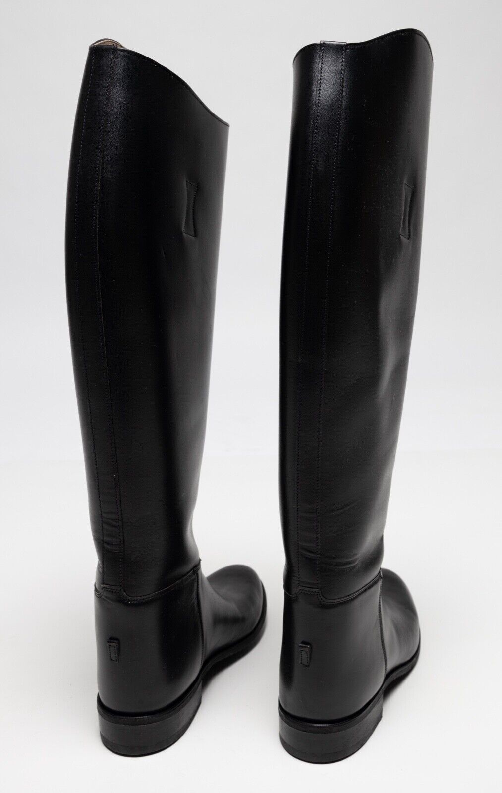 NEW International Boot Co Made in USA Officer Riding Boots Black Leather  Size 5