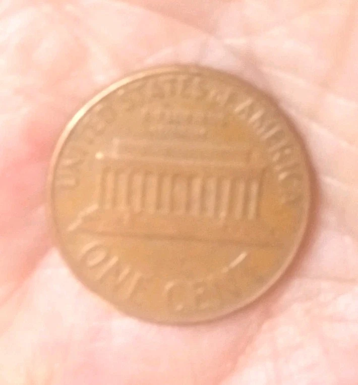 1964 D Lincoln Penny RARE  - “L” Liberty on edge Error - 3.13 G COPPER - Image 2 of 3