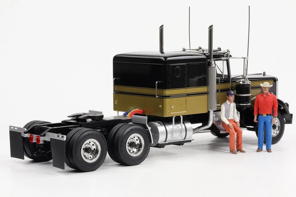 1:18 Kenworth W900 1976 Come Smokey E Il Bandito Con Figure Road Kings - Immagine 4 di 4