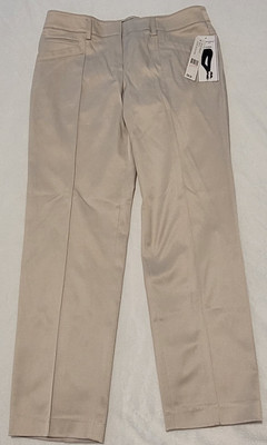 Sharagano Slim Leg Ankle Gold Stone Dress Pants Size 6 