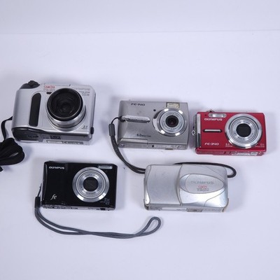 Olympus Digital Camera Parts Lot of 5