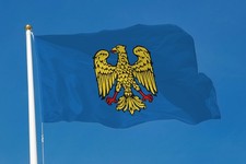 Flagge FRIAUL 70x100 cm aus Polyester NAUTISCH 115 gr/qm mit Doppelfalz f&uuml;r...