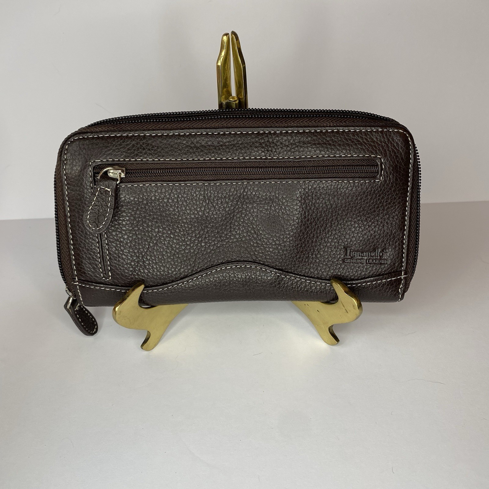 Tignanello Genuine Leather Brown Wallet
