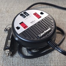 CyberPower CPS160PPB2U 160W Modified Sine Wave Car Inverter Dual AC 2.4A USB