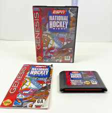 SEGA GEN: ESPN National Hockey Night *COMPLETE & FREE SHIPPING*