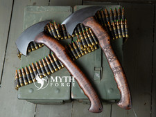 Hand Forged Tactical Tomahawk High Carbon Steel Custom Throwing Axe