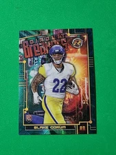 2024 Topps Resurgence Blake Corum RC /149 Circuit Breakers Green Surge LA Rams