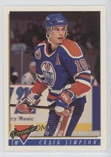 1993-94 Topps Premier Craig Simpson #231 0c4