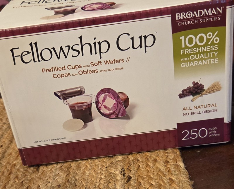 Fellowship Cup Prefilled Cups With Soft Wafers
