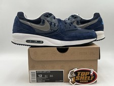 Nike Air Max Light Geometric Midnight Navy Size 12 Authentic Used Trainer Low OG