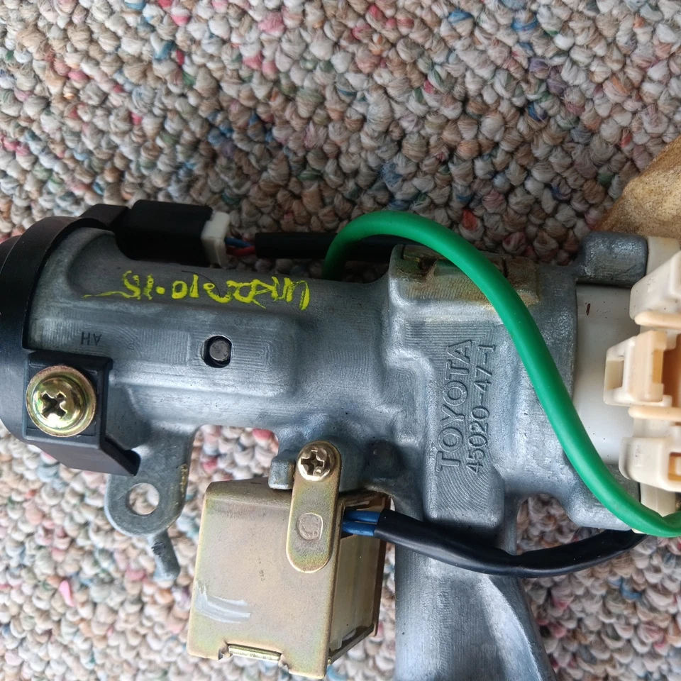 Toyota Prius 2001-2003 interruptor de encendido bloqueo con cilindro de llave OEM 45020-47-1 Foto 2 de 4