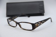 NEW CHRISTIAN DIOR CD3253 086 HAVANA GOLD AUTHENTIC FRAMES EYEGLASSES 54-15