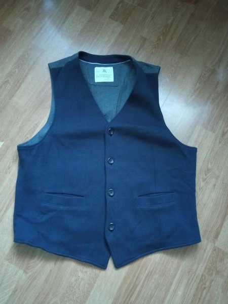 Men Banana Republic Vest Navy 40 /L / 48