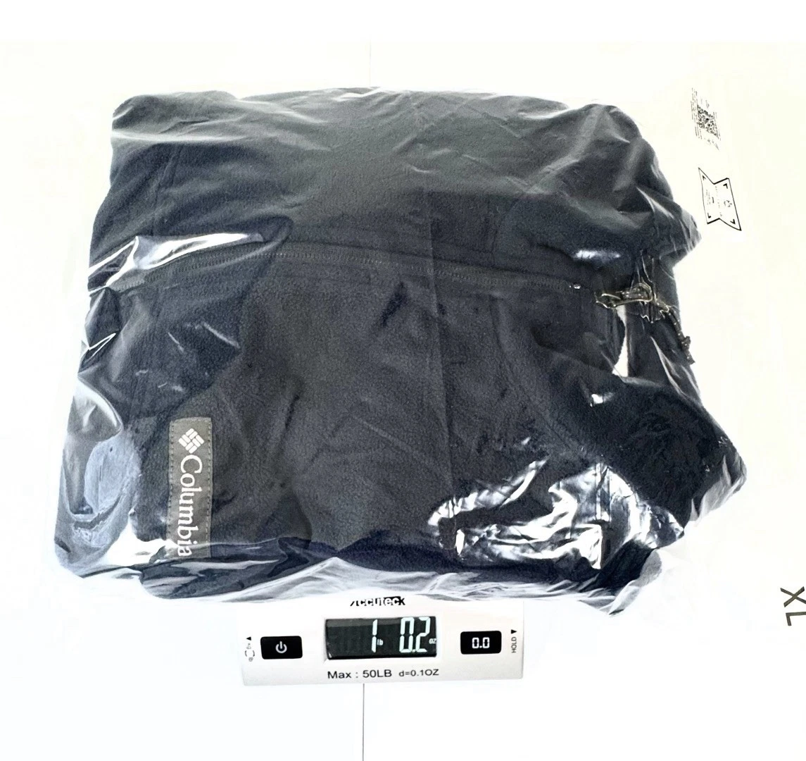 Columbia men’s Basin Trail III full zip fleece jacket navy blue size LG - product detail image 8